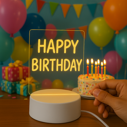 Creative Glow Message Pad