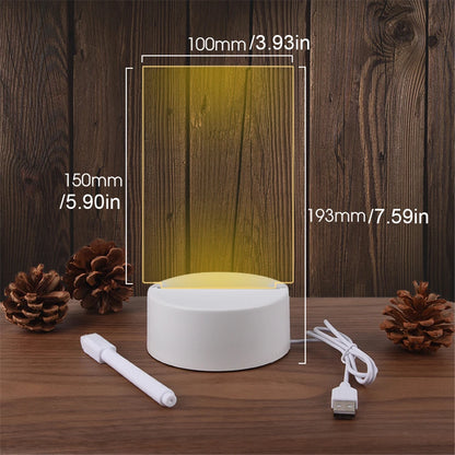 Creative Glow Message Pad